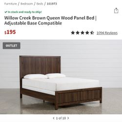 Queen Bed Frame 
