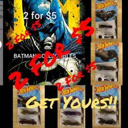 ‼️BATMAN 😎HW COLLECTIBLES ‼️