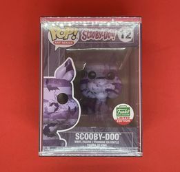 Funko POP! Art Series Scooby-Doo! Purple Bats #12 Exclusive with HARDSTACK