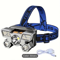 Head Light Lamp USB Rechargeable 