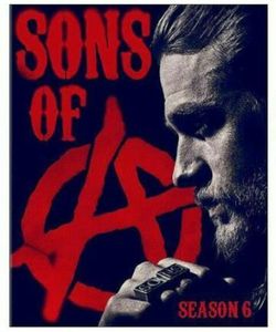 SONS OF ANARCHY Season 6 on Blu-ray 4 disk set Like NEW