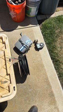 2 Sprinkler Timers, And Sprinkler Wire $100
