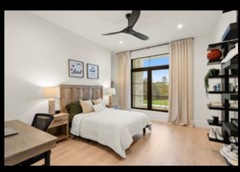 Queen/ full size bed & 2 nightstands