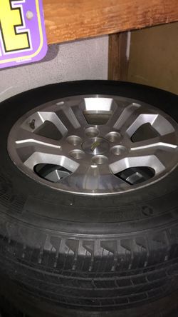 17’ Chevy , Silverado , stock rims
