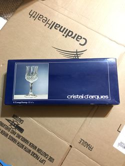 Cristal champagne glass
