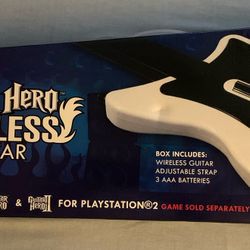 PS 2 Guitar Hero: