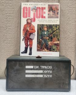 Gi Joe Book & Footlocker Storage Box