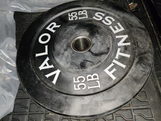 55 POUND OLYMPIC WEIGHT RUBBER