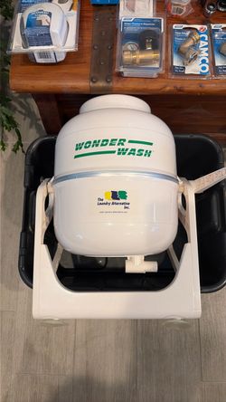 Wonder Wash Portable Hand-Crank Washer — Brand New