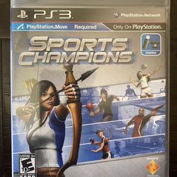 Sports Champions (Sony PlayStation 3, 2010) Complete