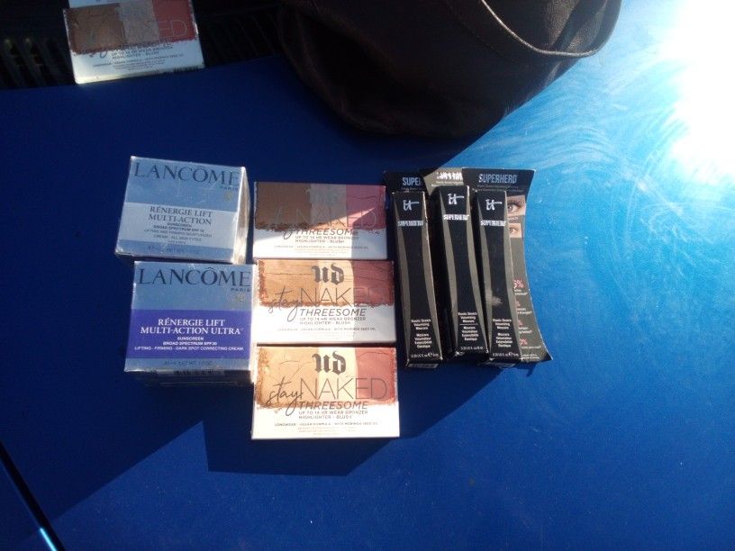 Makeup/ Moisturiser By It.  Urben Decay .  Lancome