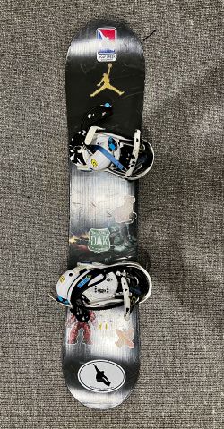 Burton Star Wars Kids Snowboard 125 -Boba Fett With Burton Bindings
