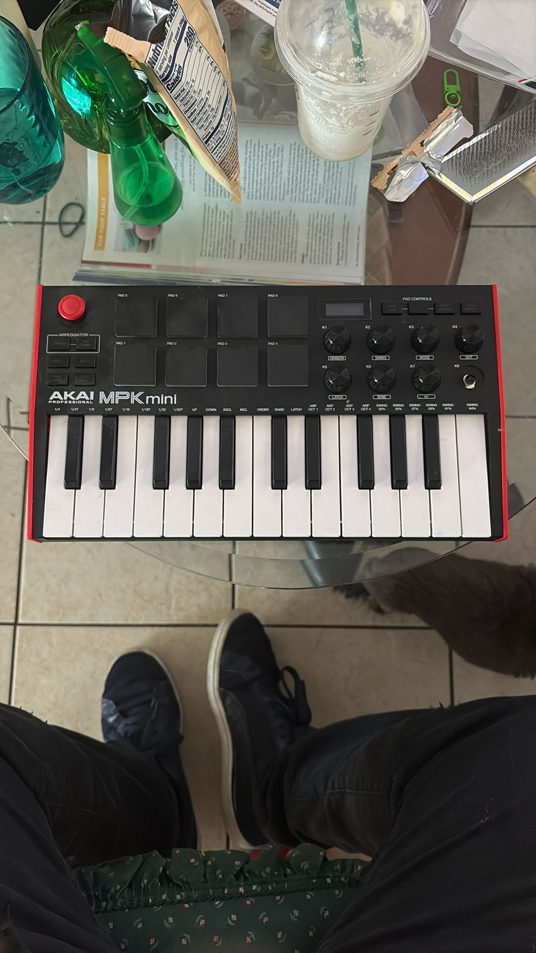 Akai Mpk Mini Keyboard Controller (No Wires)