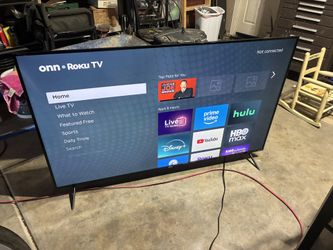65” Onn Roku Tv