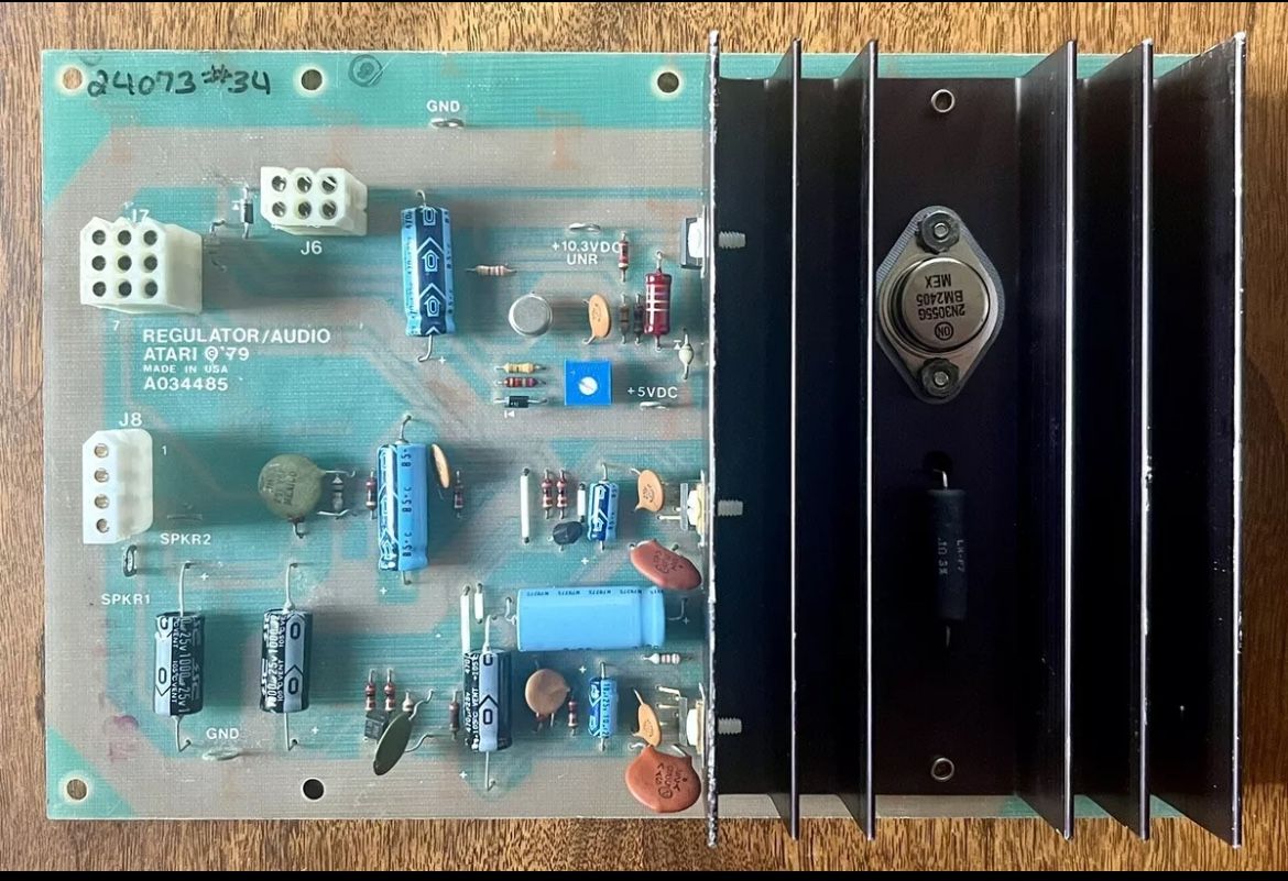 Atari AR-I-01. Asteroids Arcade. Refurbished