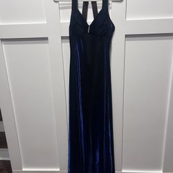 Blue Full length Dress Size 11/12