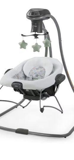 Graco Simple Sway 2-in-1 Swing and Bouncer with Removable Swing Seat and 6 Swinging Speeds for Toddler Swing Seat and Swing Chair - Emersyn Amazon's C