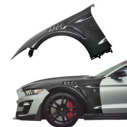 Fit Ford Mustang Fenders Real Carbon Fiber Terminator style for 2015-2017