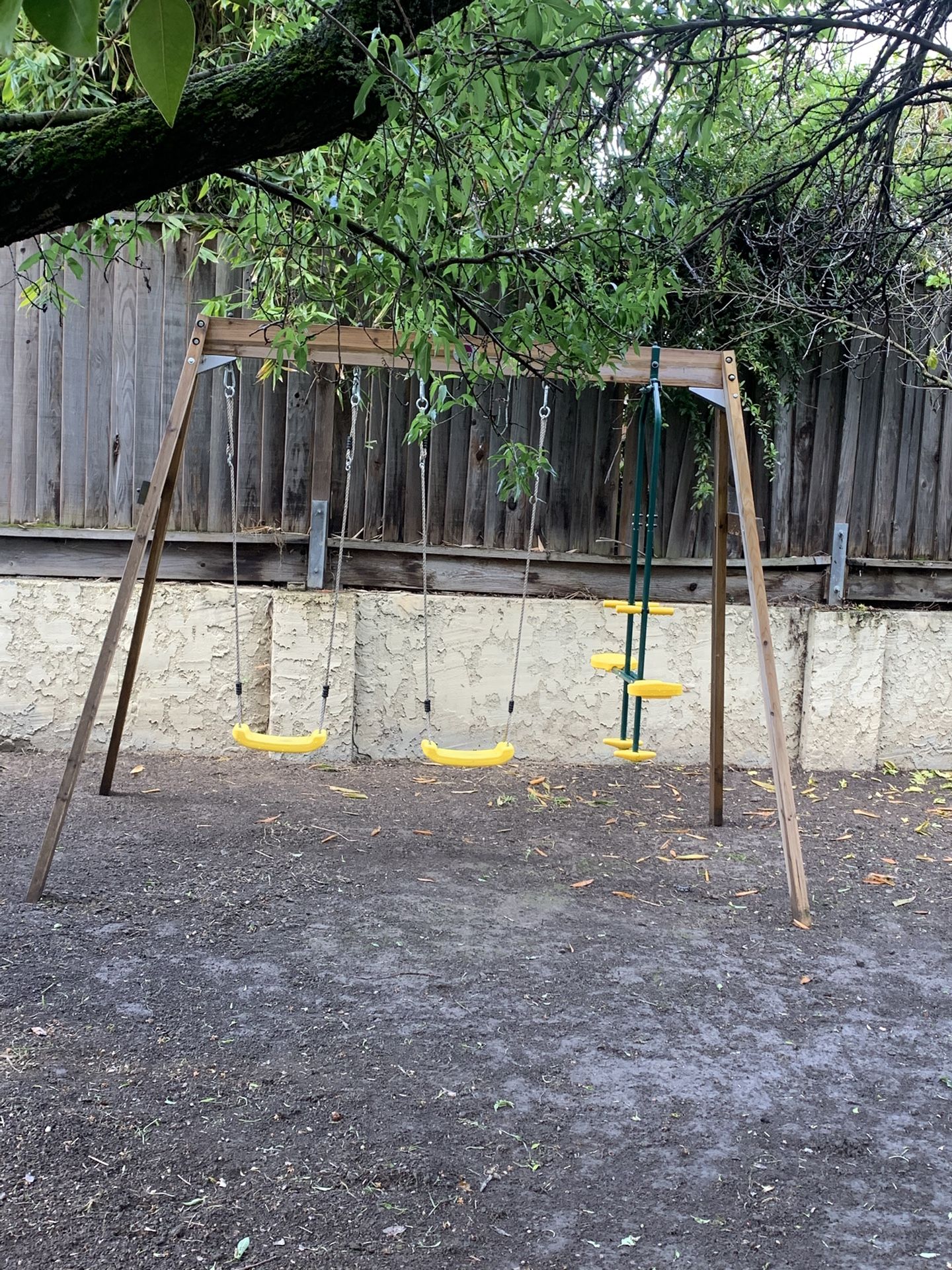 Wooden Swing Set