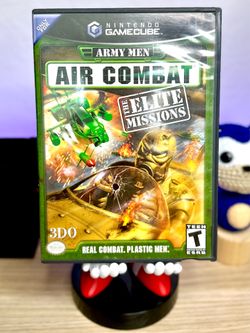 Army Men Air Combat The Elite Missions Nintendo GameCube GC CIB Tested