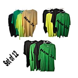 New set of 12 men’s plus Sz shirts Sz 3x