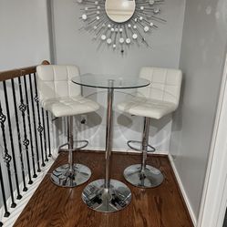 High Bar Table & Chairs
