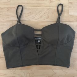 Charlotte Russe - Green Medium Bustier 