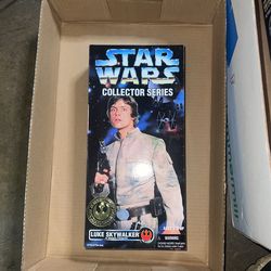 Vintage 1996 Star Wars Luke Skywalker In Bespin Fatigues Collector Series New