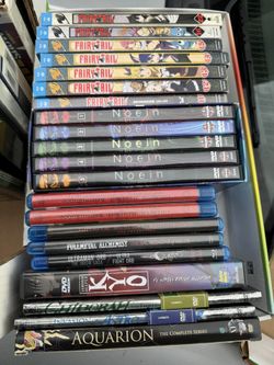 Anime Blu Rays And DVDs
