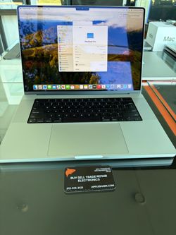 Apple 16” MacBook Pro M1 Pro Chip 32GB RAM 512 SSD! 90 Days Warranty! Financing Available!