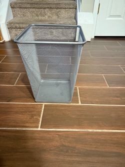 Metal Trashcan