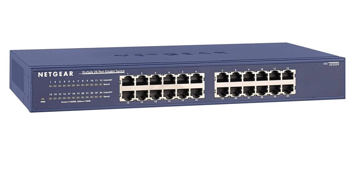 24 x Gigabit Ethernet Ports 48 Gbps Switching Capacity 256KB RAM Buffer 8K MAC Address Table 238,872 Hours MTBF 2000 Mbps Bandwidth per Por