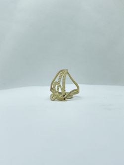 14k Solid Gold Letter “A” Thumbnail