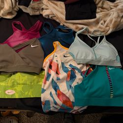 Nike sports bra and tank top bundle