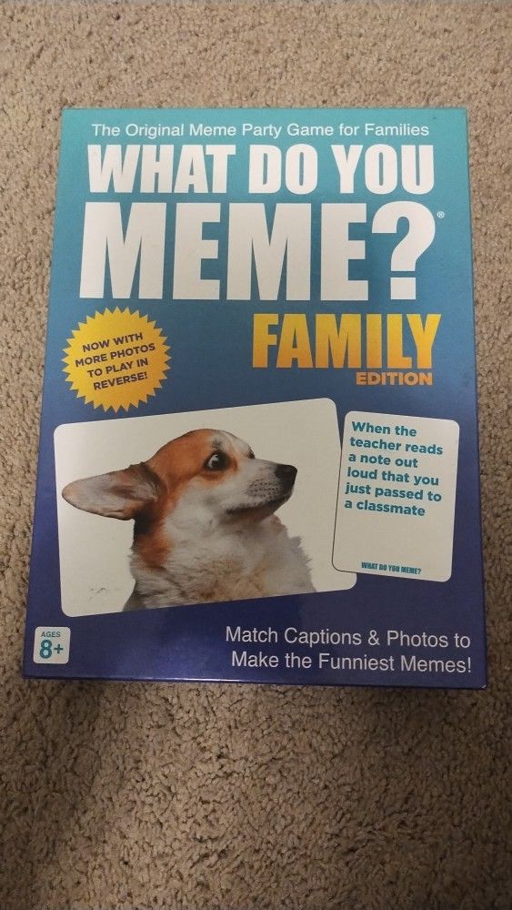 What Do You Meme? Family Edition Board Game 