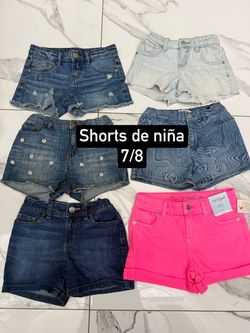 Shorts de niña talla 7/8