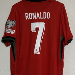 Portugal 24/25 Ronaldo #7 Home Euros Jersey Size XLarge