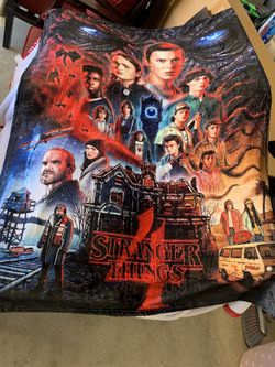 Blankets EFluffy STRANGER THINGS 50”x40”