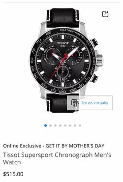 Tissot Supersport Chronograph Men's Watch