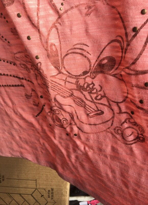 Stitch graphic blouse, XL