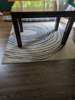 Blue and Cream rug