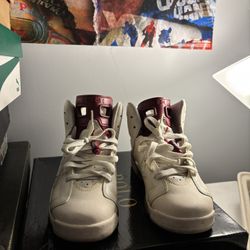 Jordan 6 Retro Maroon 