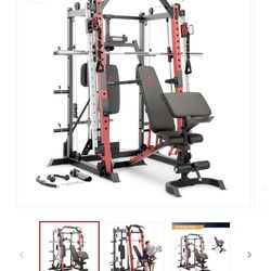 Multi purpose smith machine