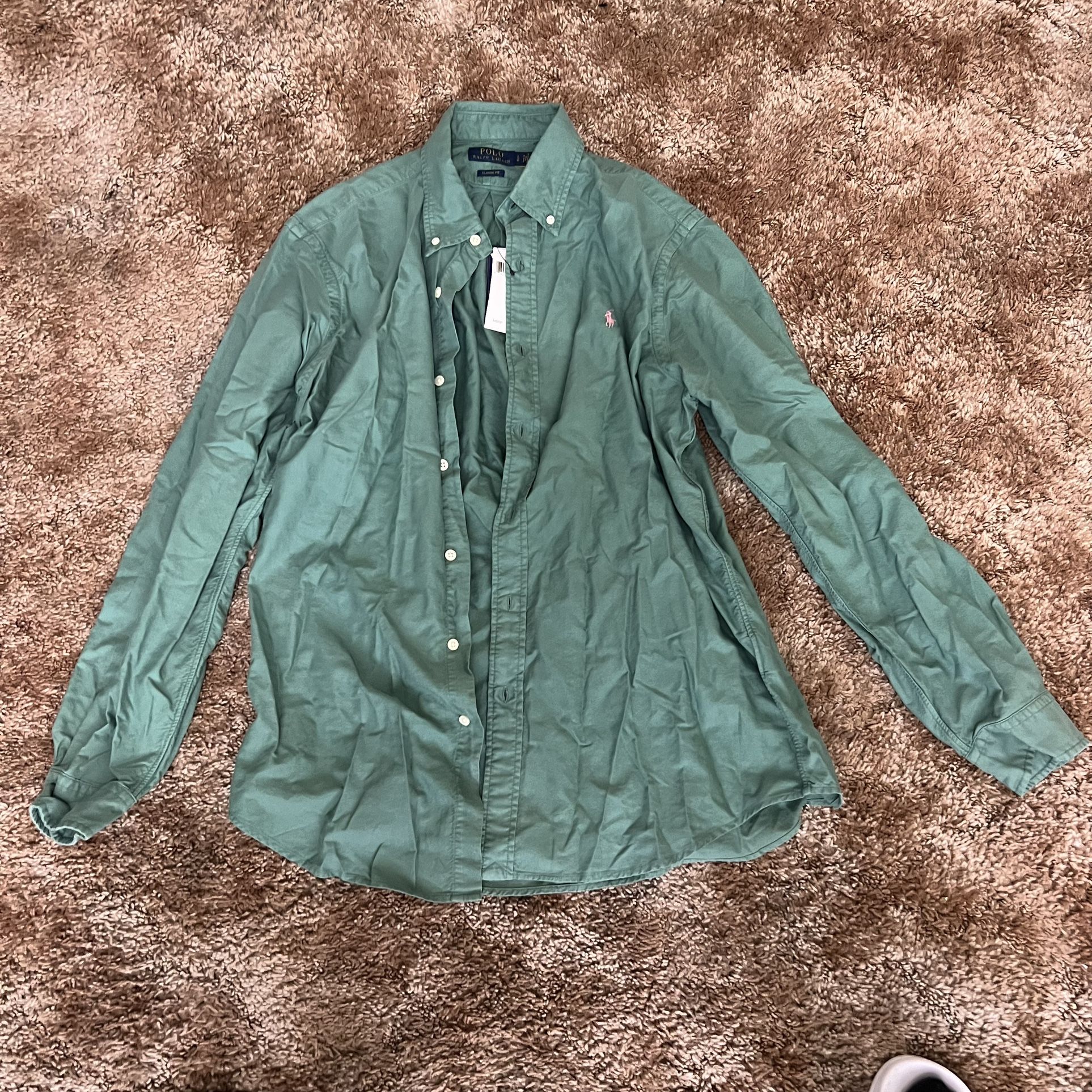 Polo Ralph Teal Shirt