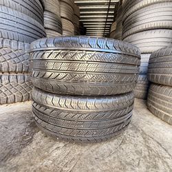 225/45/18 Continental Procontact GX SSR 80%+ Tread (2)