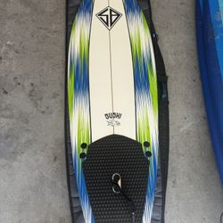 (5’5”–5’7”) Scott Burke Epoxy Surfboard – Shortboard / Hybrid