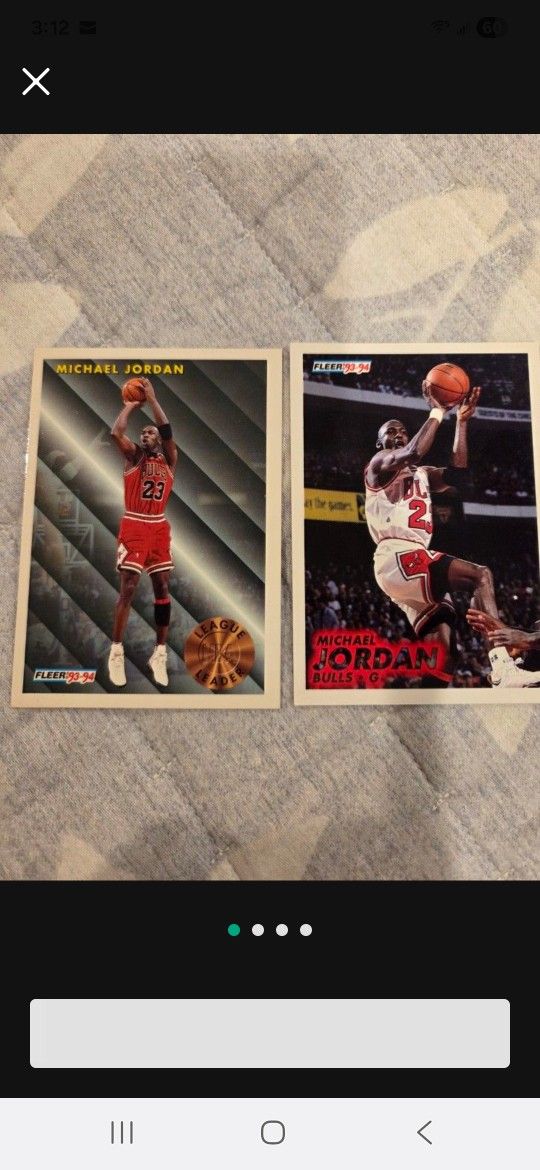 Michael Jordan Basketball Cards