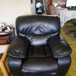 Leather Recliner 