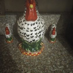 Rooster Set Farmhouse