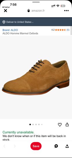 Aldo Marmol Oxfords shoes M8